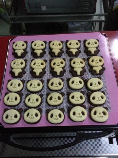 The panda cookie