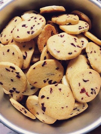 Cranberry cookies