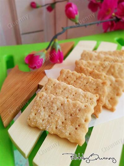 Coconut and soda biscuits