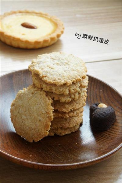 Oatmeal and coconut cookies