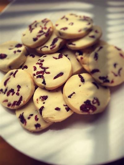 Cranberry cookies