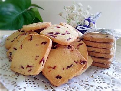 Cranberry cookies