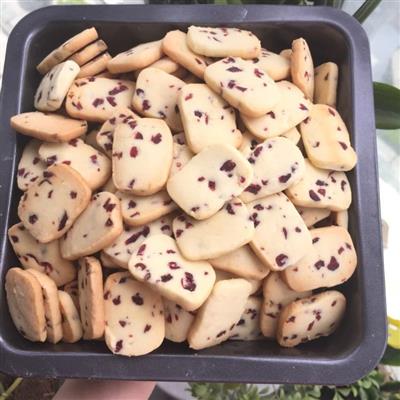 Biscuits de galleta de arándanos