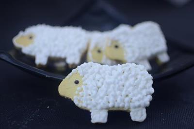 Sheep and goat cookies