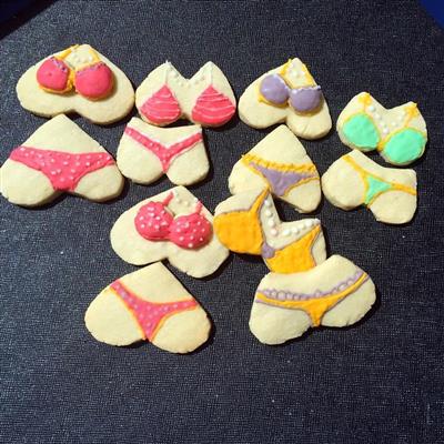 Bikini cream cookies