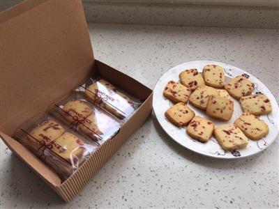 Cranberry cookies