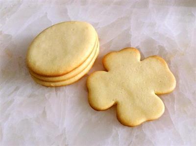 Crema de azúcar biscuit fondo