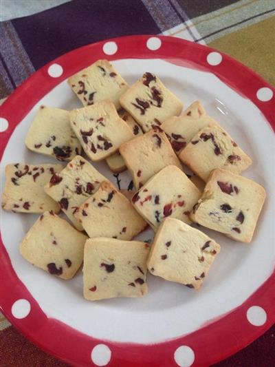 Cranberry cookies