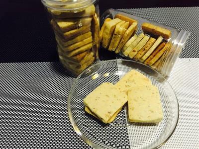 Almonds and cookies