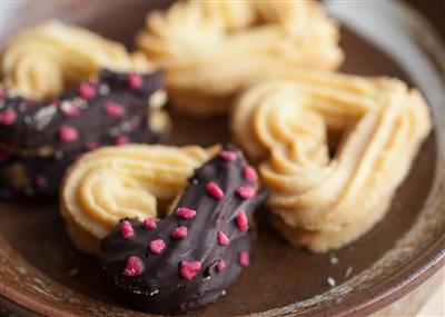 Refrescante y sabor único galleta de rosas