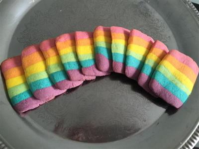 Arco iris galleta