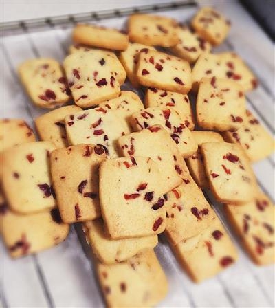 Cranberry cookies