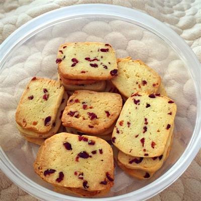 Cranberry cookies