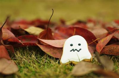 Las galletas monstruo pequeñas de Halloween