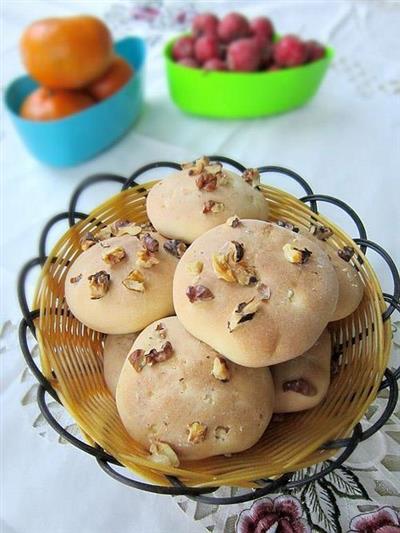 Pastel de castaña y nuez