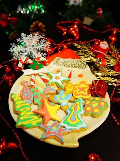 Colorful gingerbread