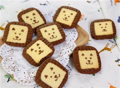 The practice of shaping cookies