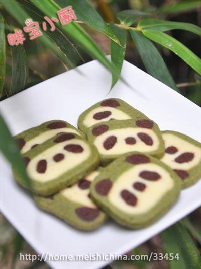 The panda cookie