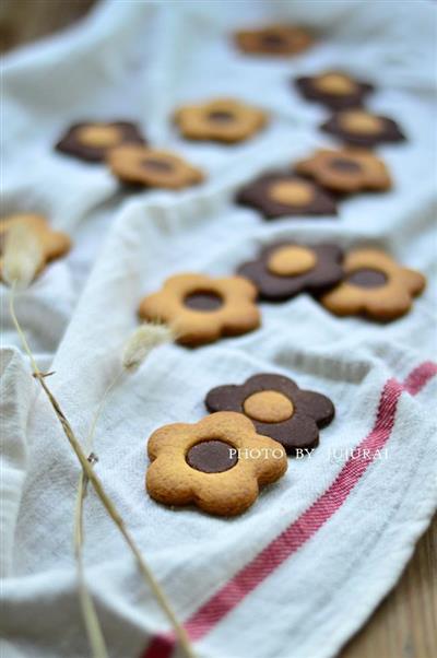 Flower biscuits