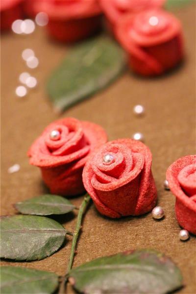 Rose cookies