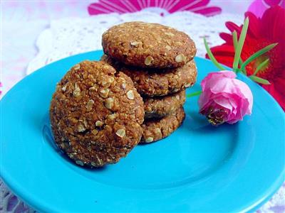 Oatmeal and coconut cookies