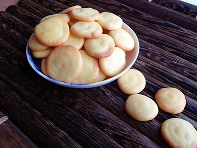 Huevo pequeña galleta