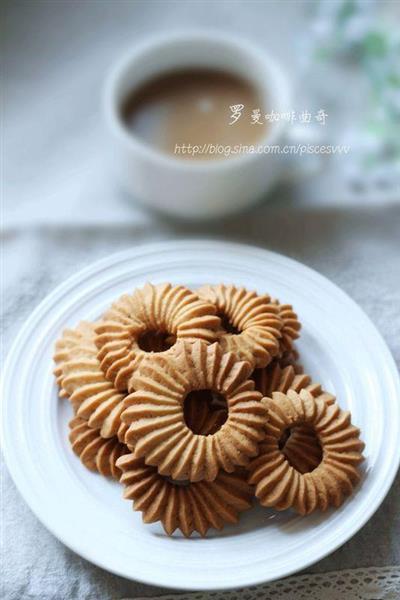 Román café galleta