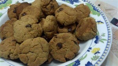 Homemade chocolate cookies