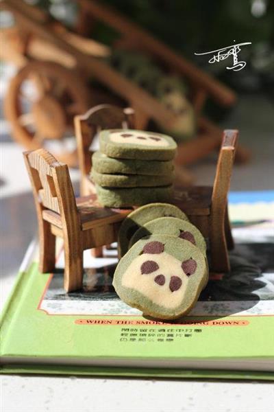 The panda cookie