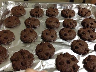 Galletas de frijol chocolate