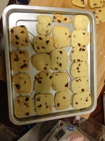 Cranberry cookies