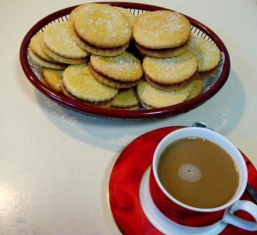 Whole wheat coconut biscuits