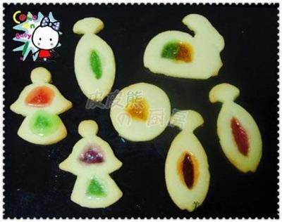 Handmade crystal cookies