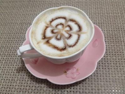 Fundamento tra flor café