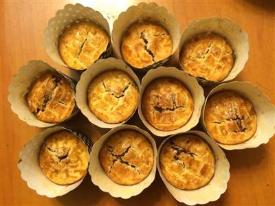 Chocolate dumplings and French pastries