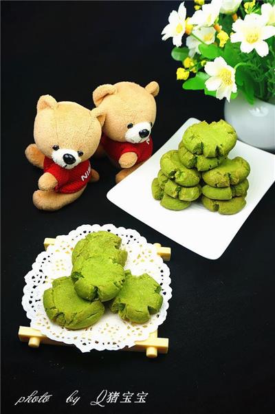 Green tea Margaret biscuits for winter warmth