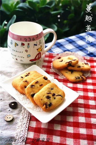 Cranberry biscuits for the winter