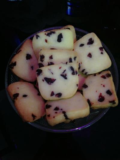 Cranberry cookies