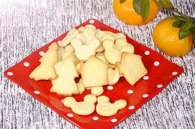 Bebé primera hacer galleta de galleta