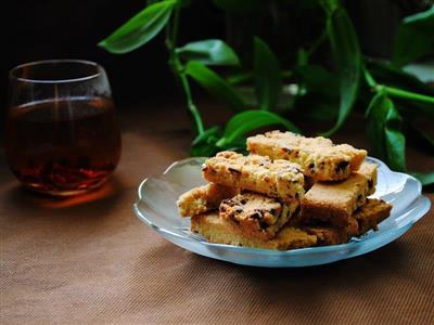 The cranberry biscuits