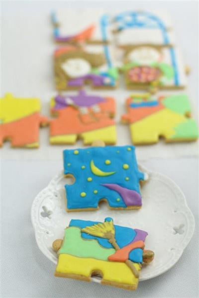 Puzzle cookies