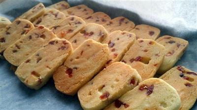 Cranberry cookies