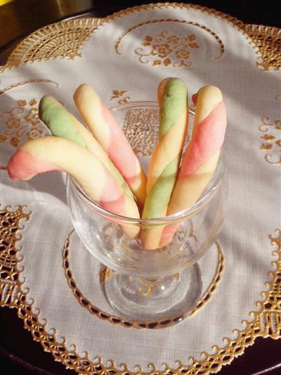 Biscuits de bastón de Navidad