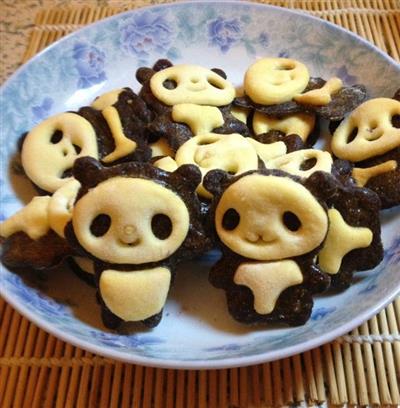 The panda cookie