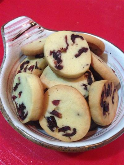 Cranberry cookies