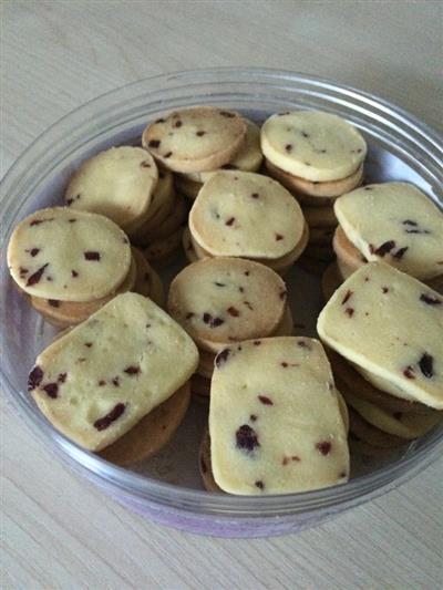 Biscuits de galleta de arándanos