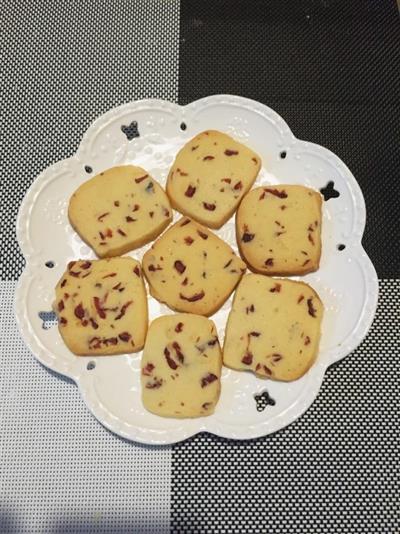 Cranberry cookies