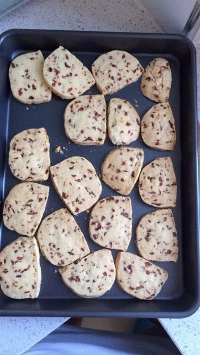 Cranberry cookies