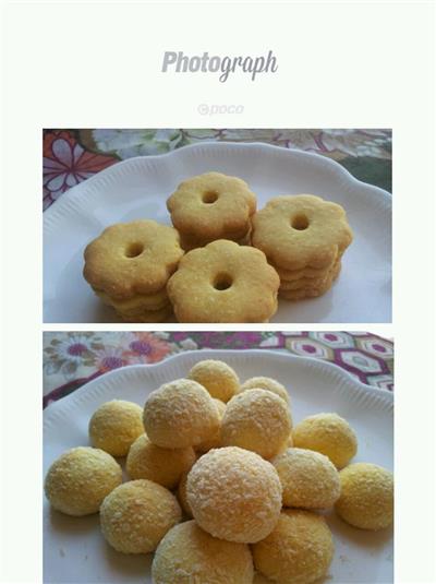 Cake de flores de cacahuete vs bal de seda de coco