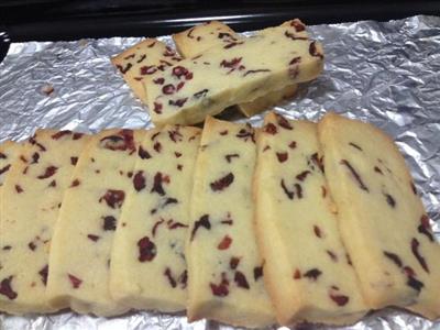 The cranberry biscuit